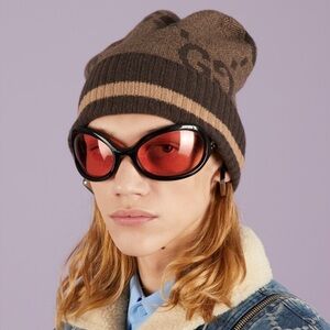 $970 New GUCCI Beanie hat size Medium M